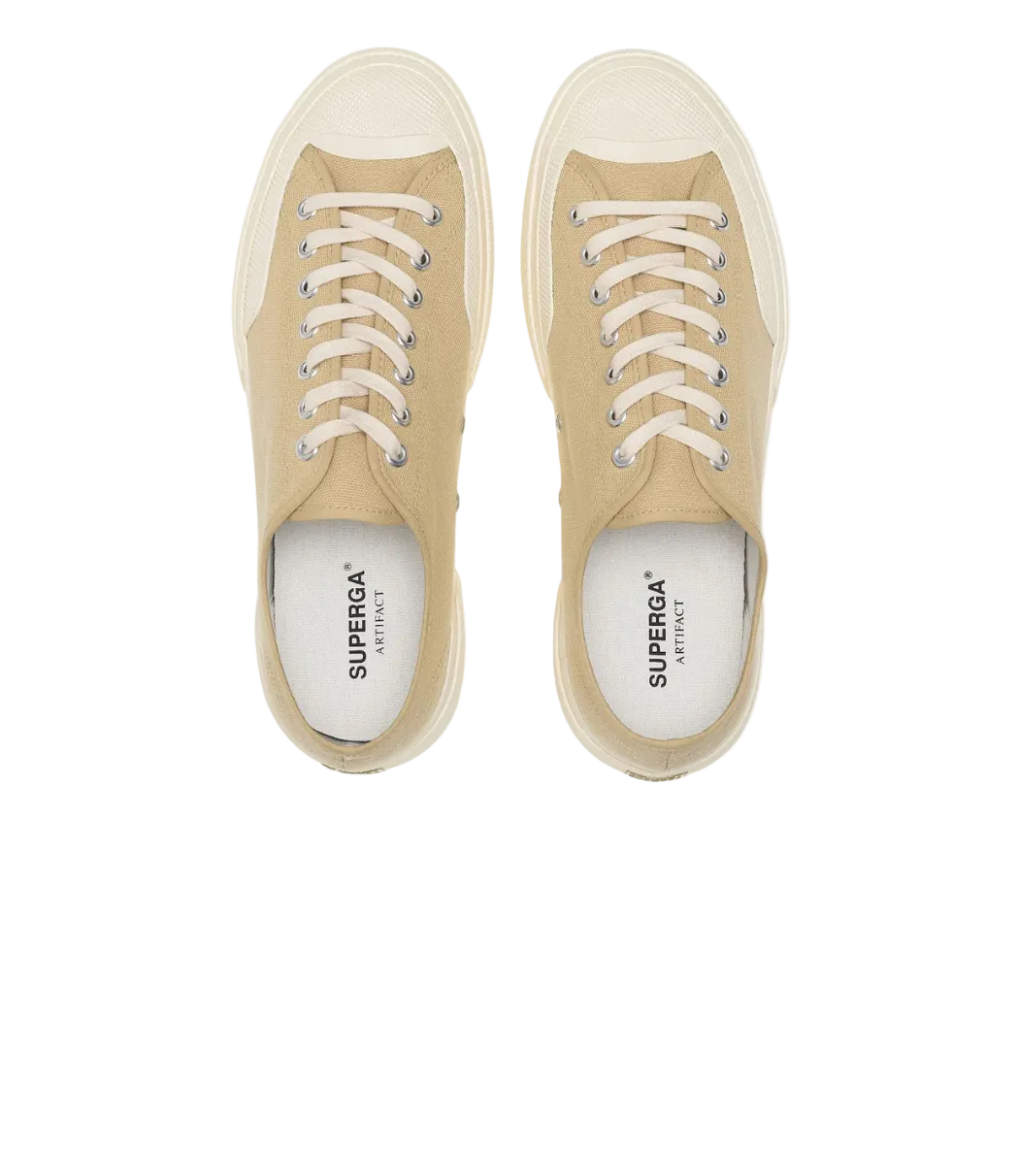 2432 WORKS LOW CUT COTTON CANVAS
