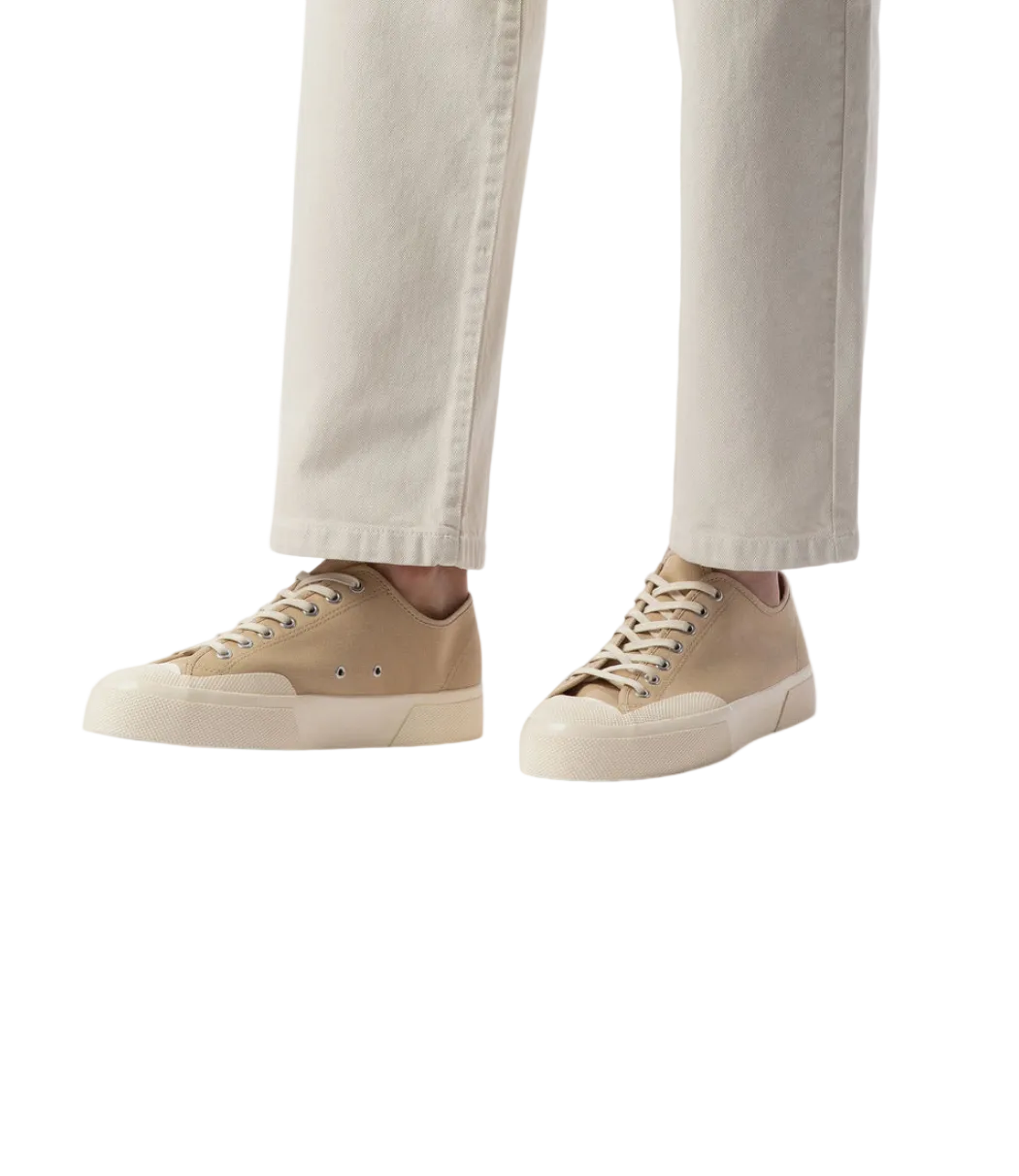 2432 WORKS LOW CUT COTTON CANVAS