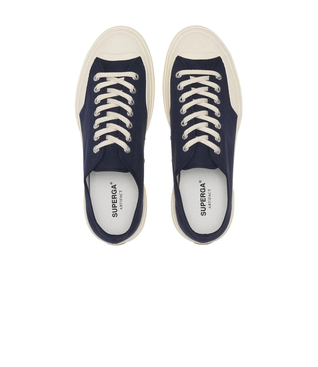 2432 WORKS LOW CUT COTTON CANVAS