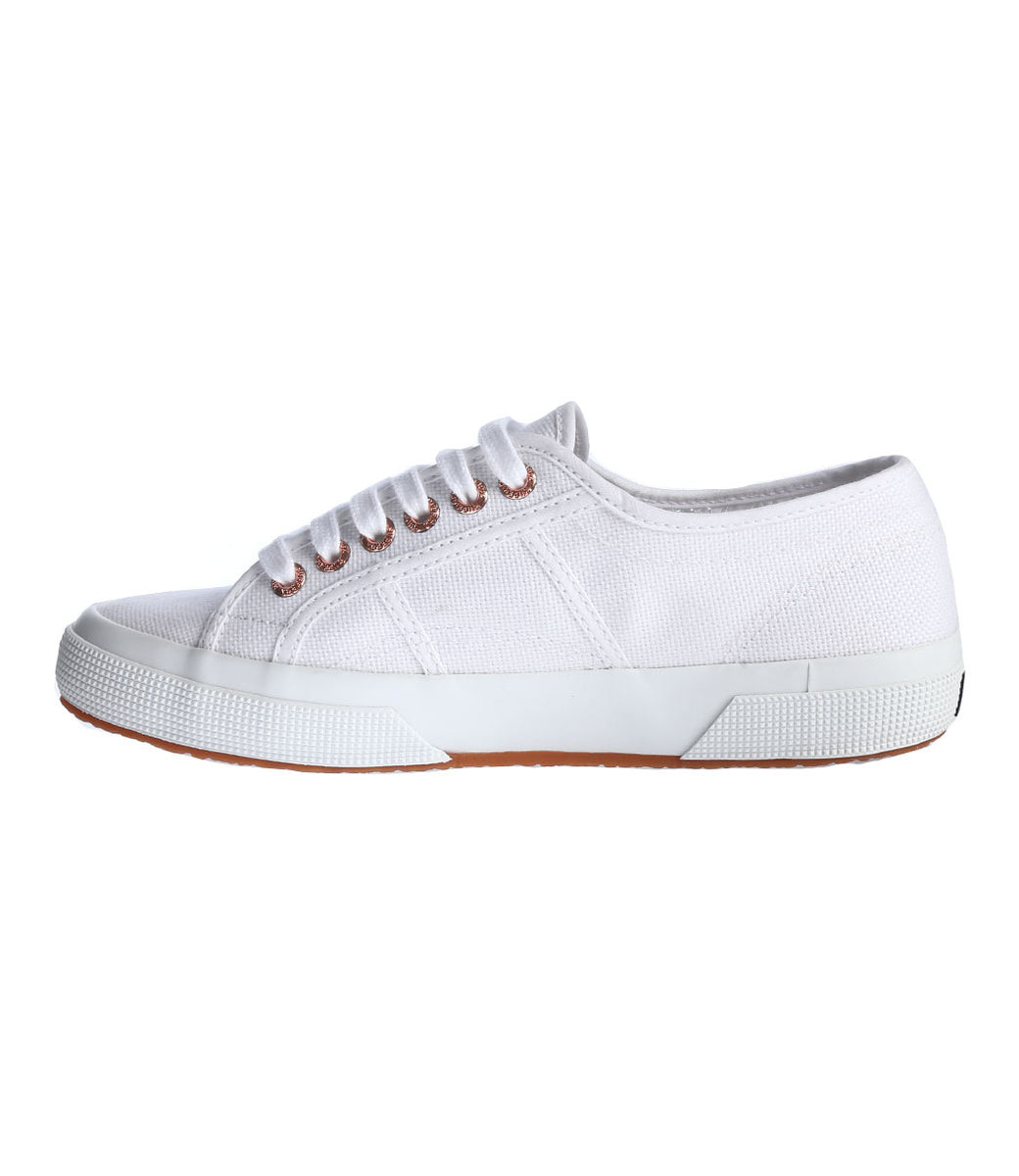 superga cotu classic white rose gold