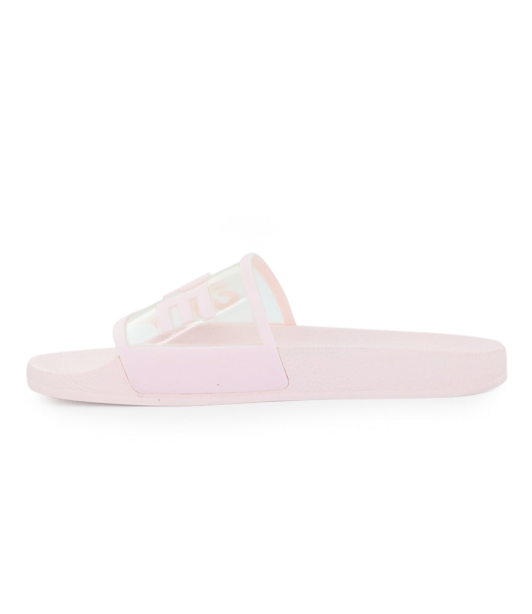 Womens boss sliders pink Clearance