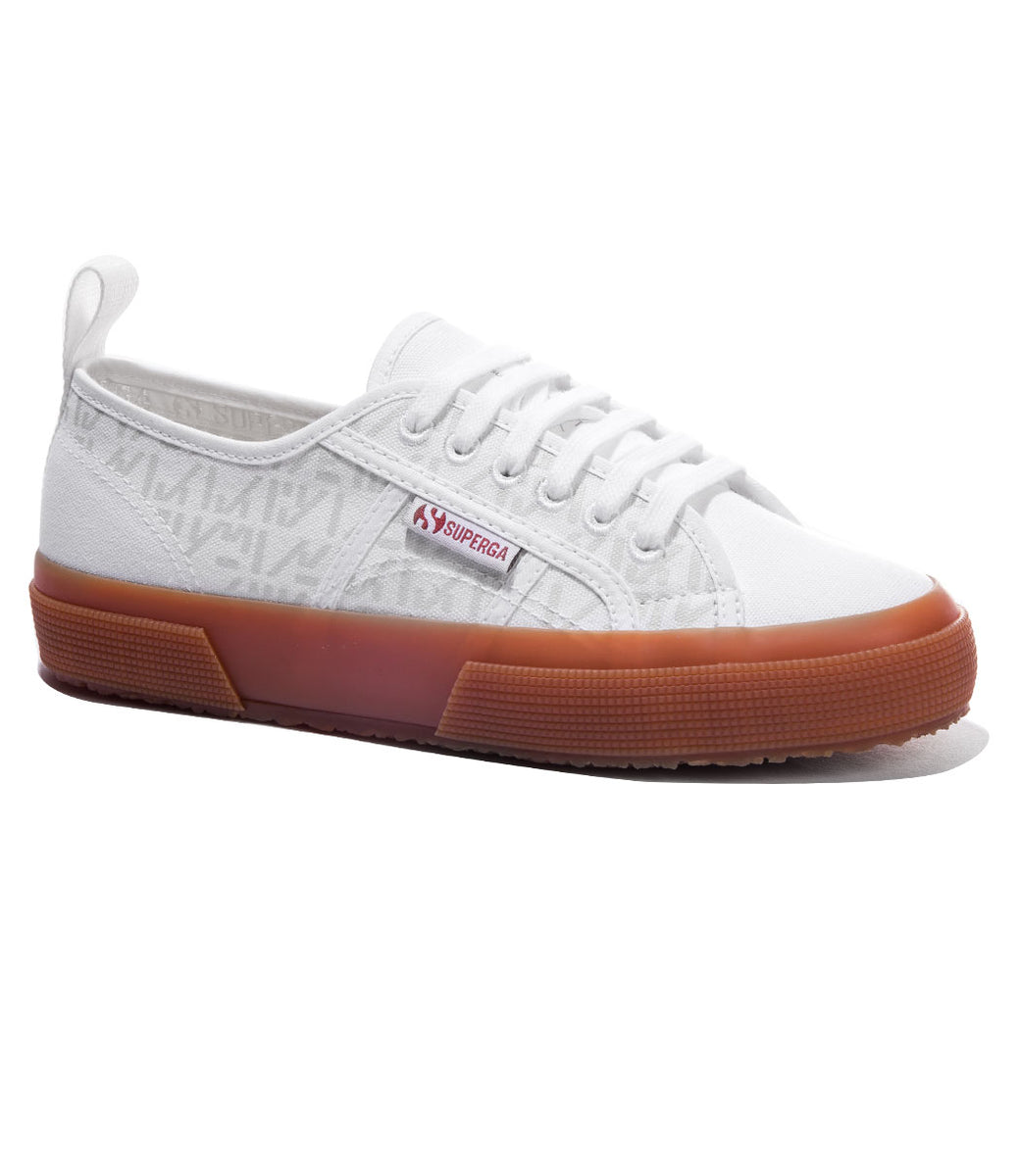 Superga 2750 Cotton Terry Sneakers - Women's Casual Lace-Up Platform Shoes, Rubber Sole - View #7
