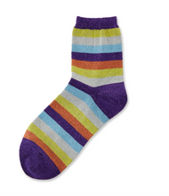 Load image into Gallery viewer, MULTICOLOR STRIPED LUREX