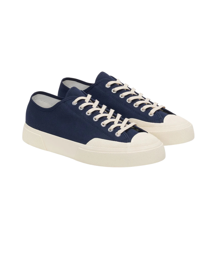 2432 WORKS LOW CUT COTTON CANVAS