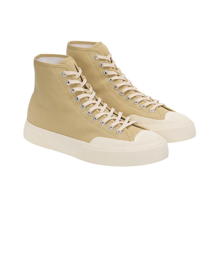 2433 WORKS HIGH CUT COTTON CANVAS