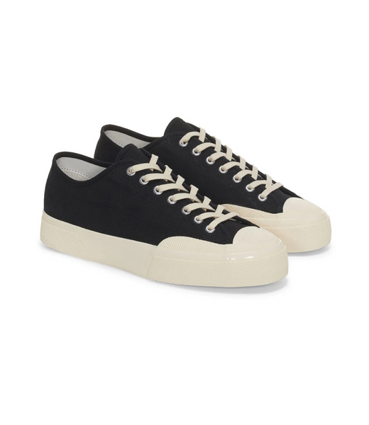 2432 WORKS LOW CUT COTTON CANVAS